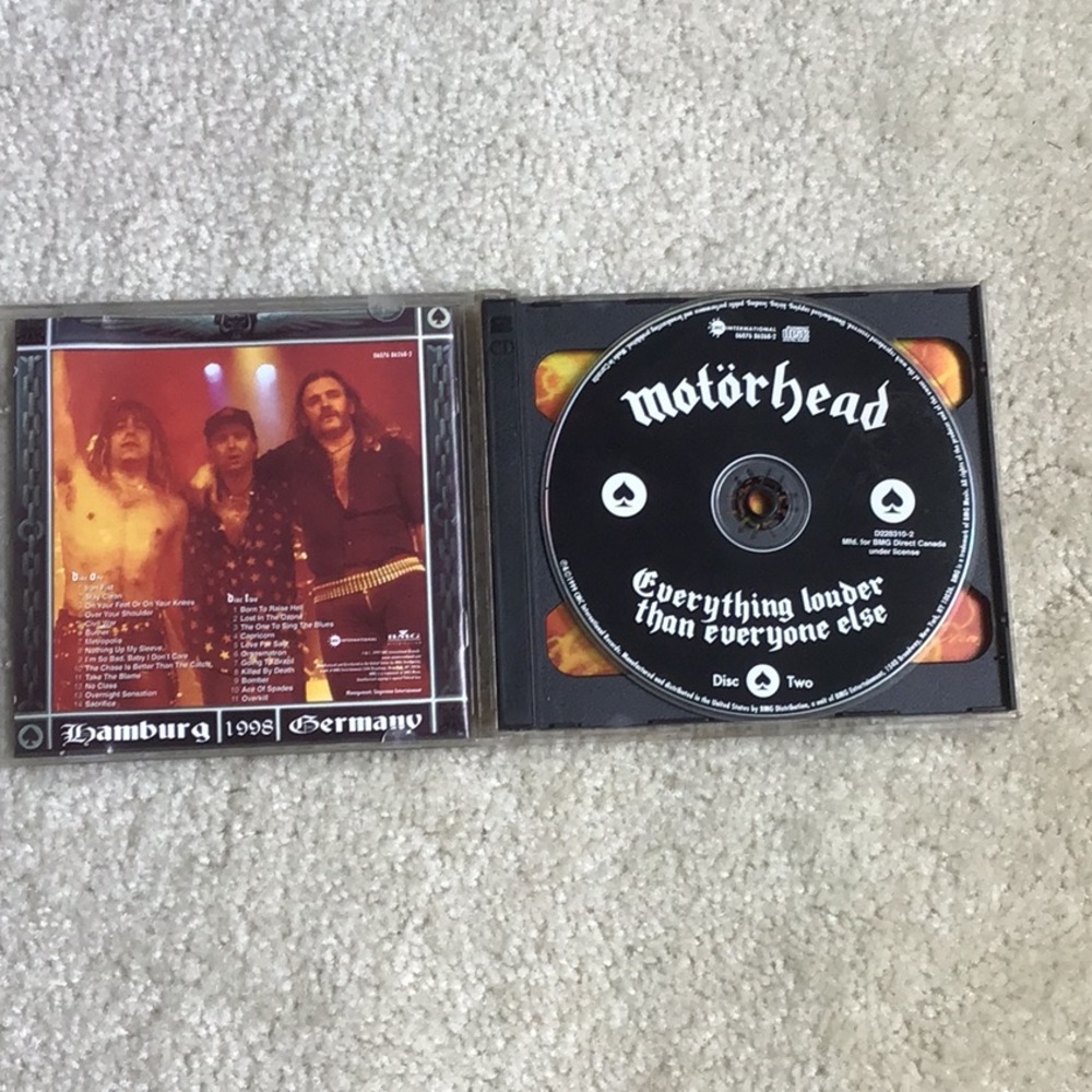 5 Vintage Motörhead CDs, 1996-2000 - Picture 15 of 16